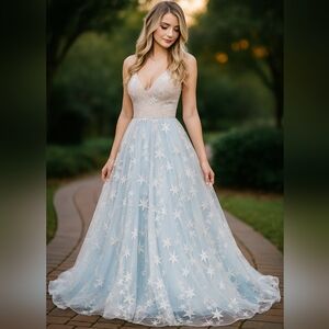 Vinio Dresses Prom Starry Night Cinderella Stunning dress
